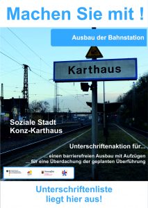 2016.01.28_Unterschriftenaktion Bahnstation Karthaus