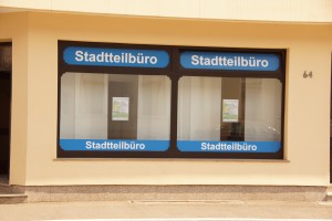 Schaufenster Stadtteilbüro