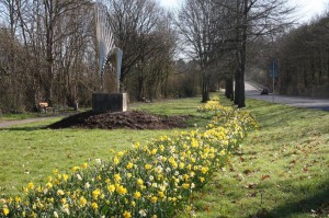 Frühlingserwachen am Stadteingang "Trierer Straße"