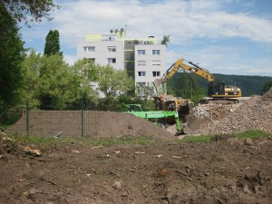 Vor zwei Jahren startete der Abriss des alten Kitagebäudes.